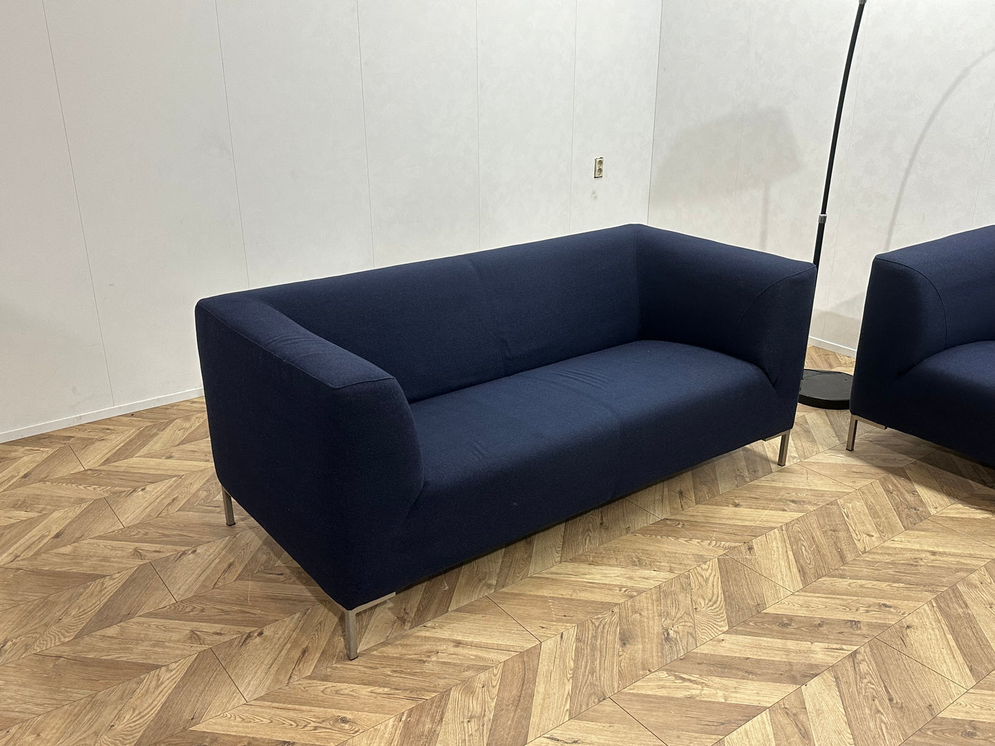 Montèl Blauwe Banken Set ~ Vaste Kussens