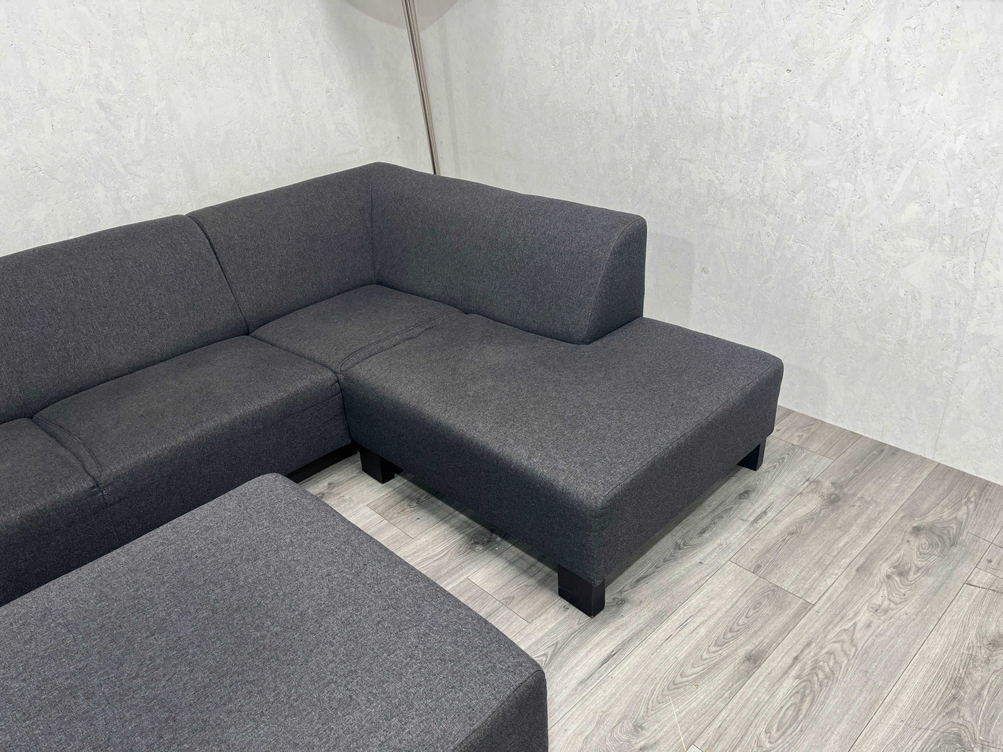 Antraciet HoekBank Inc. hocker