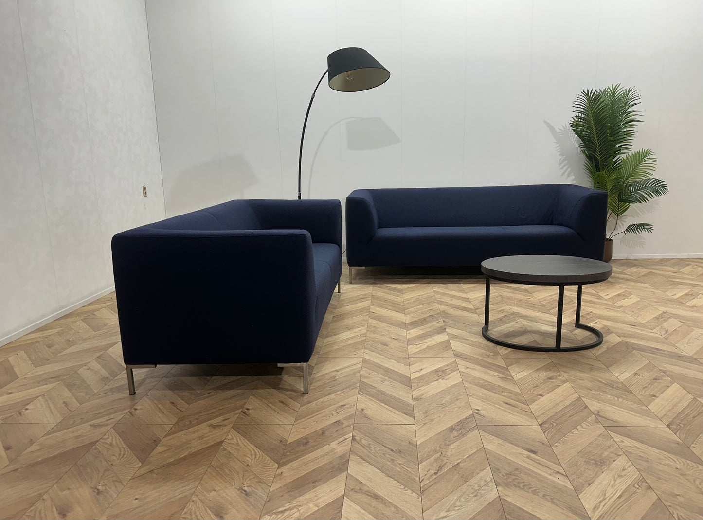 Montèl Blauwe Banken Set ~ Vaste Kussens