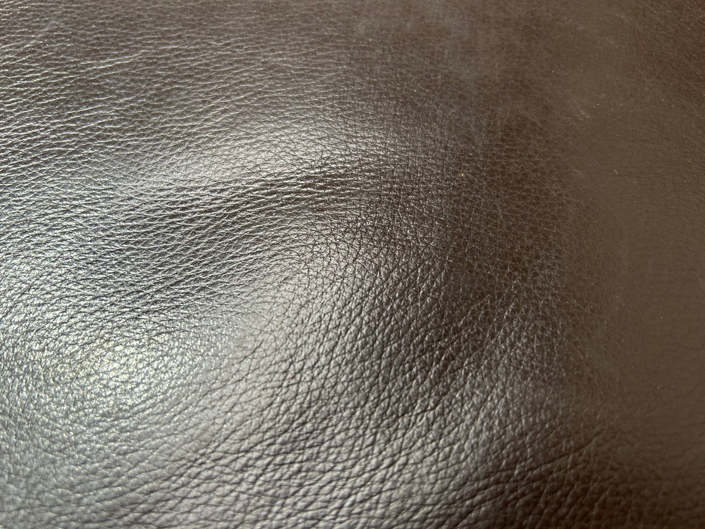 Bruine Echt Lederen Hoekbank