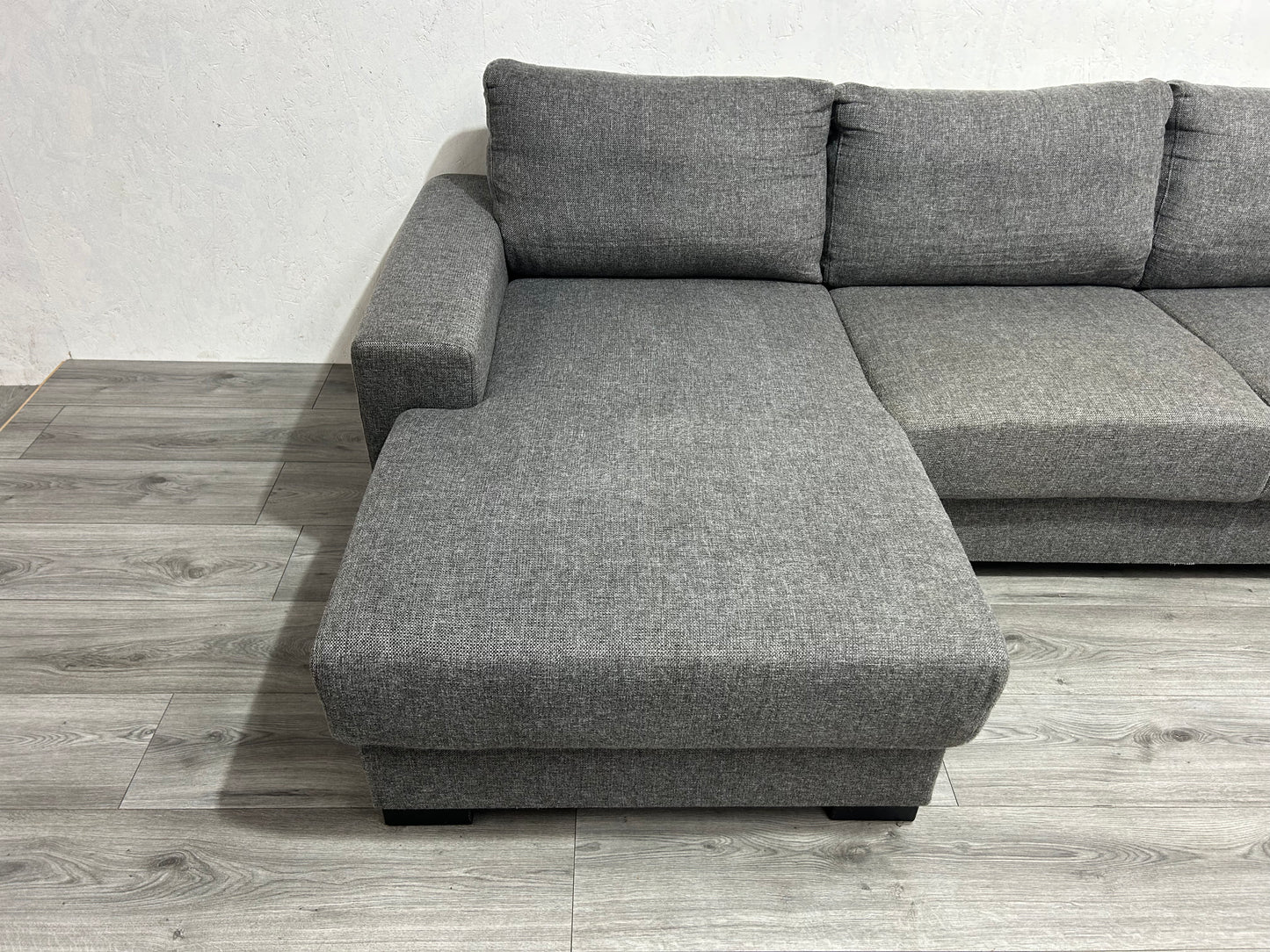 Licht Grijze U Bank ~ Losse Rugkussens Met Afneembare Hoezen