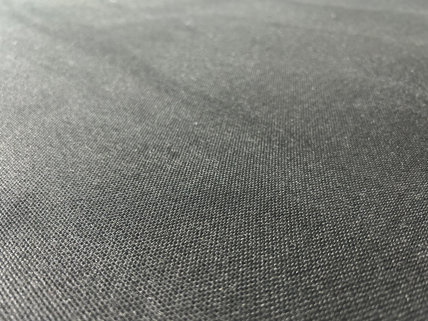 Zwarte Hoekbank ~ Vaste Kussens