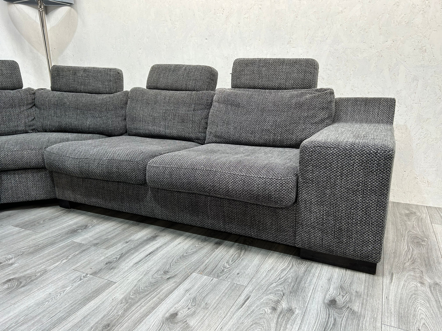 Ruime Grijze u Bank ~ Losse Kussens Met Afneembare Hoezen