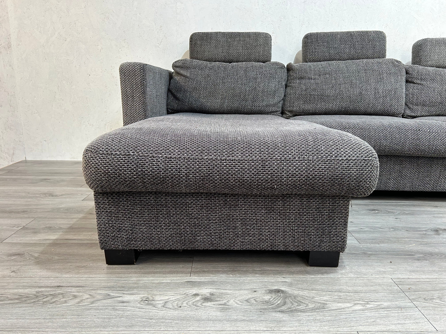 Ruime Grijze u Bank ~ Losse Kussens Met Afneembare Hoezen