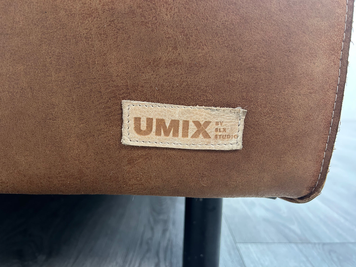 Umix Cognac Bruine 4-Zits Bank