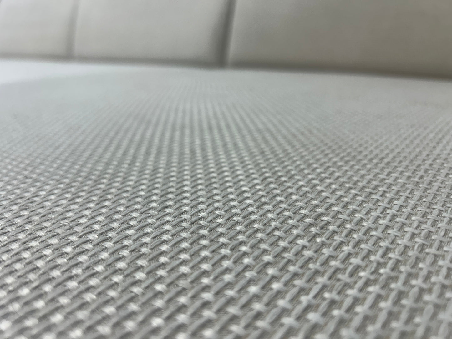 Licht Beige/Creme U Bank ~ Vaste Kussens