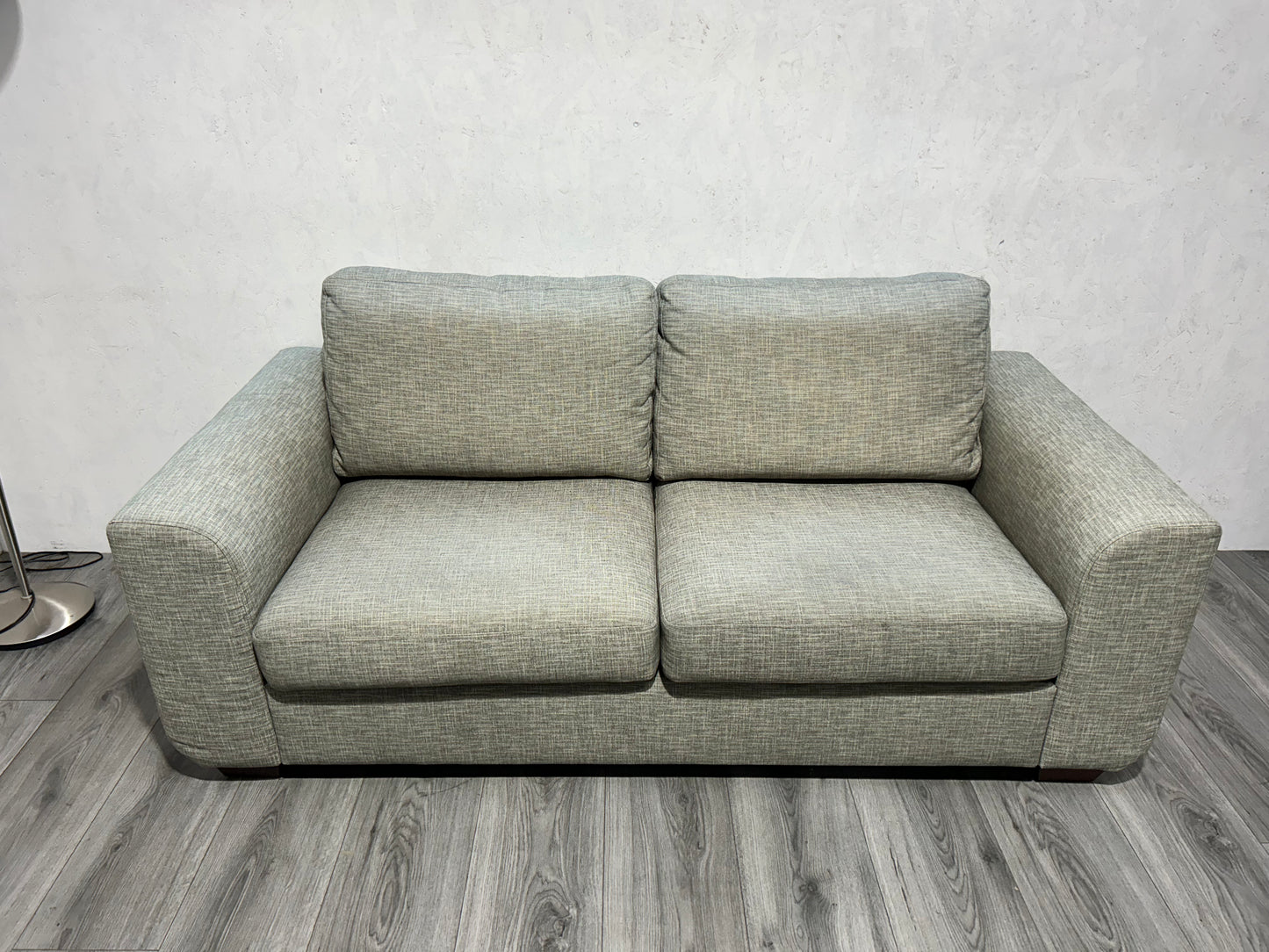 Licht Grijze Banken Set ~ Losse Kussens Met Afneembare Hoezen