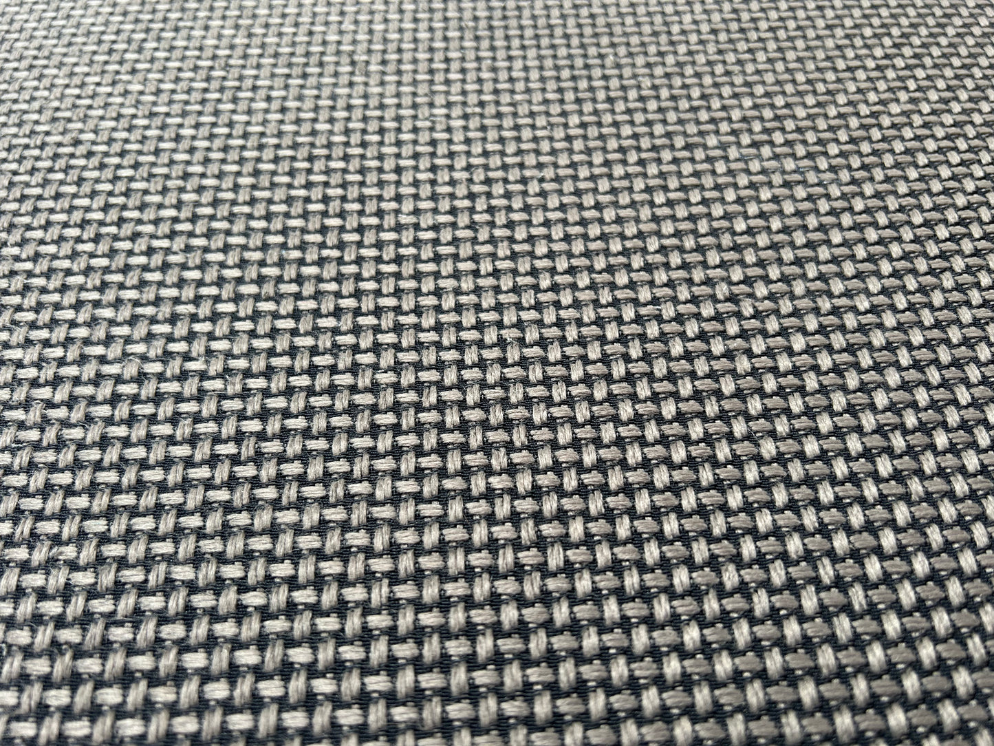 Ruime Bruine Hoekbank ~ Vaste Kussens