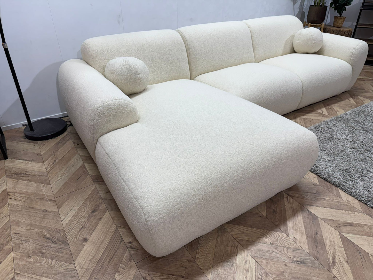 Hoekbank Rotterdam Bouclé