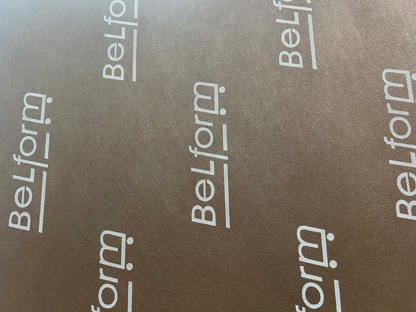 Belform Zwarte Echt Lederen U Bank ~ Vaste Kussens