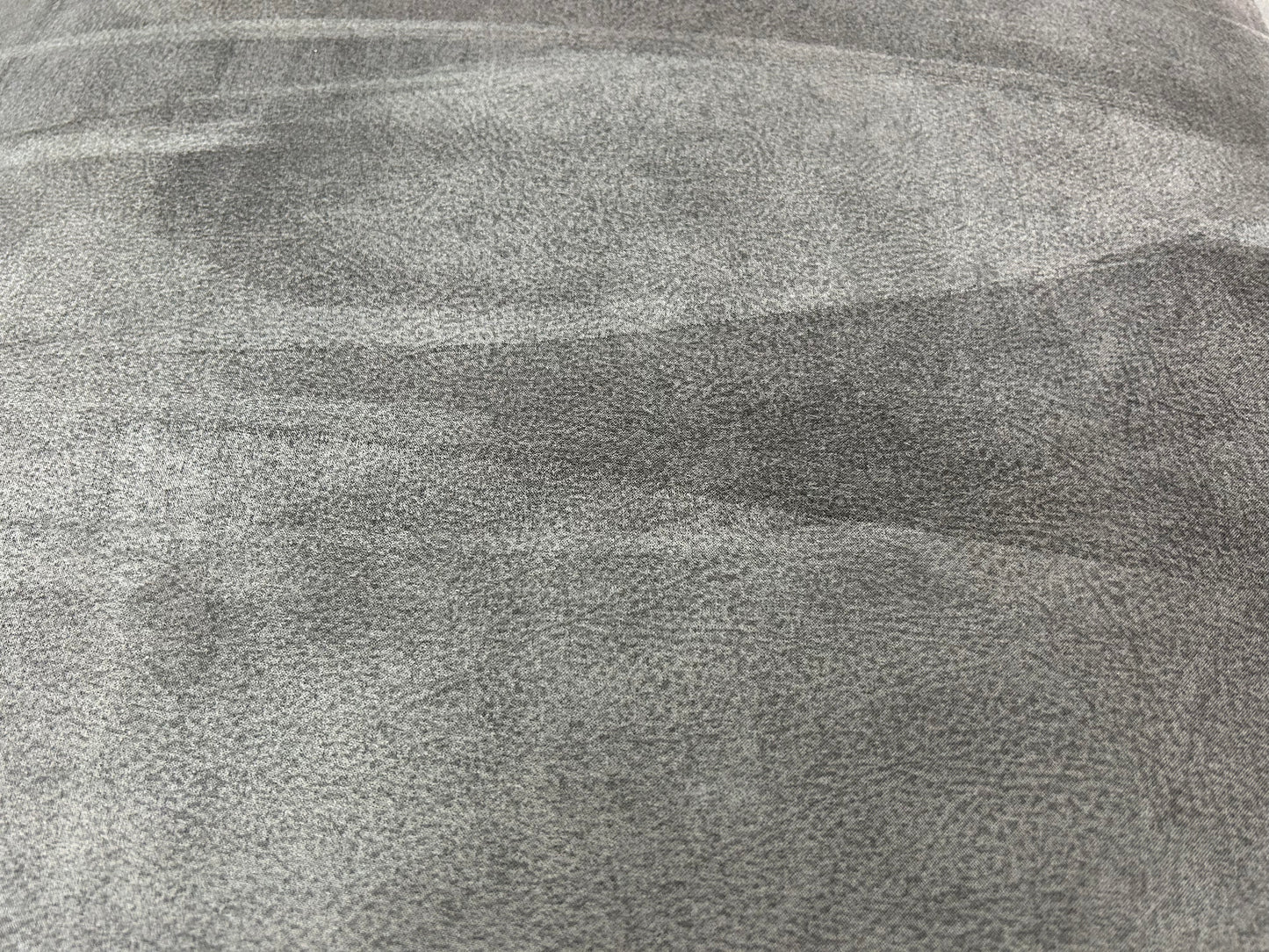 Antraciet Suéde Stof Hoekbank ~ Verstelbare Arm / Hoofdsteunen