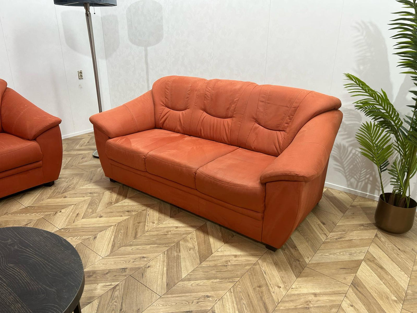 Oranje Banken Set ~ Vaste Kussens