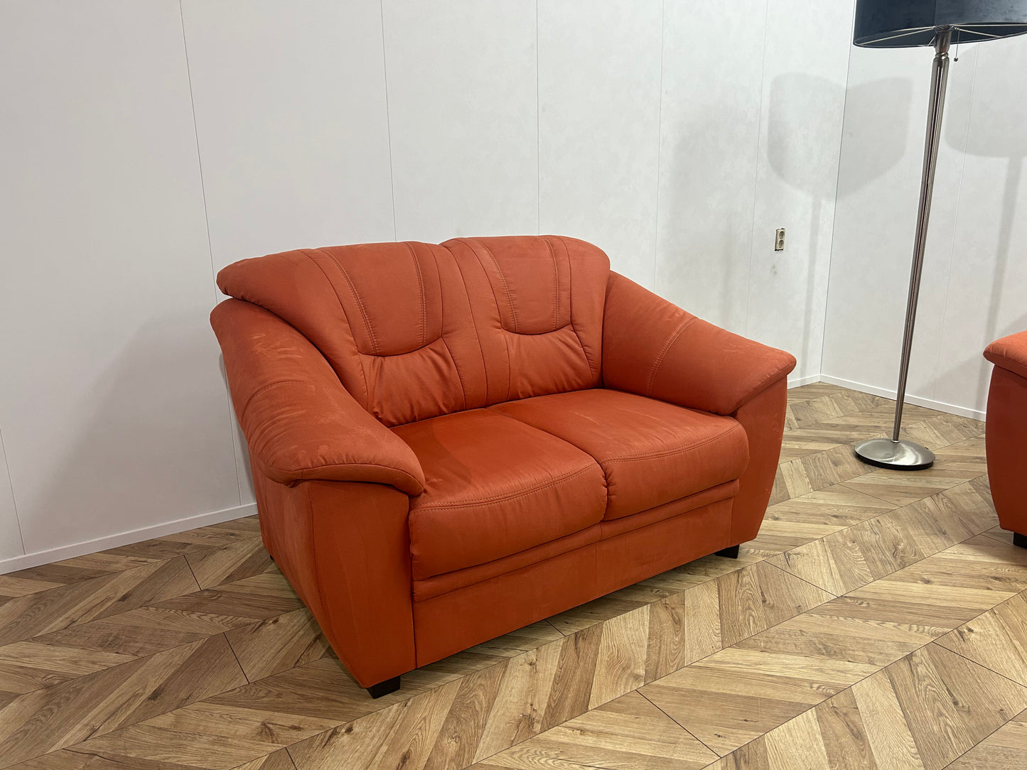 Oranje Banken Set ~ Vaste Kussens