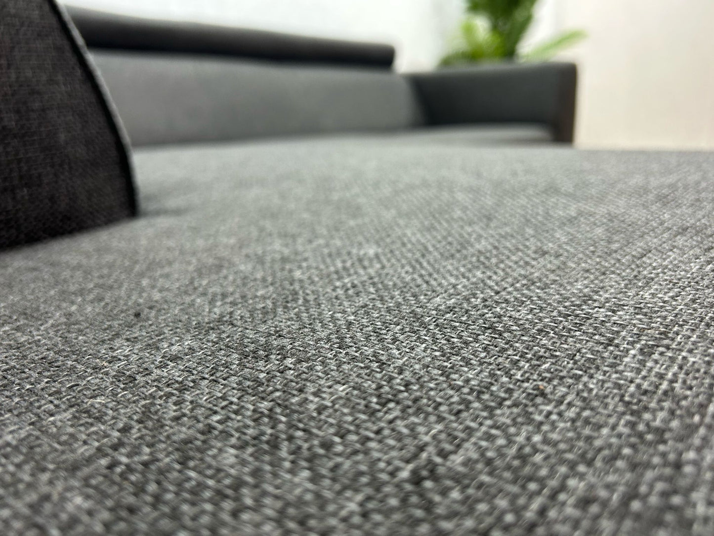 Antraciet Hoekbank ~ Verstelbare Hoofdsteunen