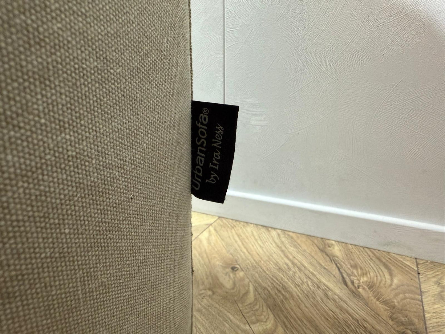 Urban Sofa Licht Grijze Hoekbank ~ Losse Kussens Met Afneembare Hoezen