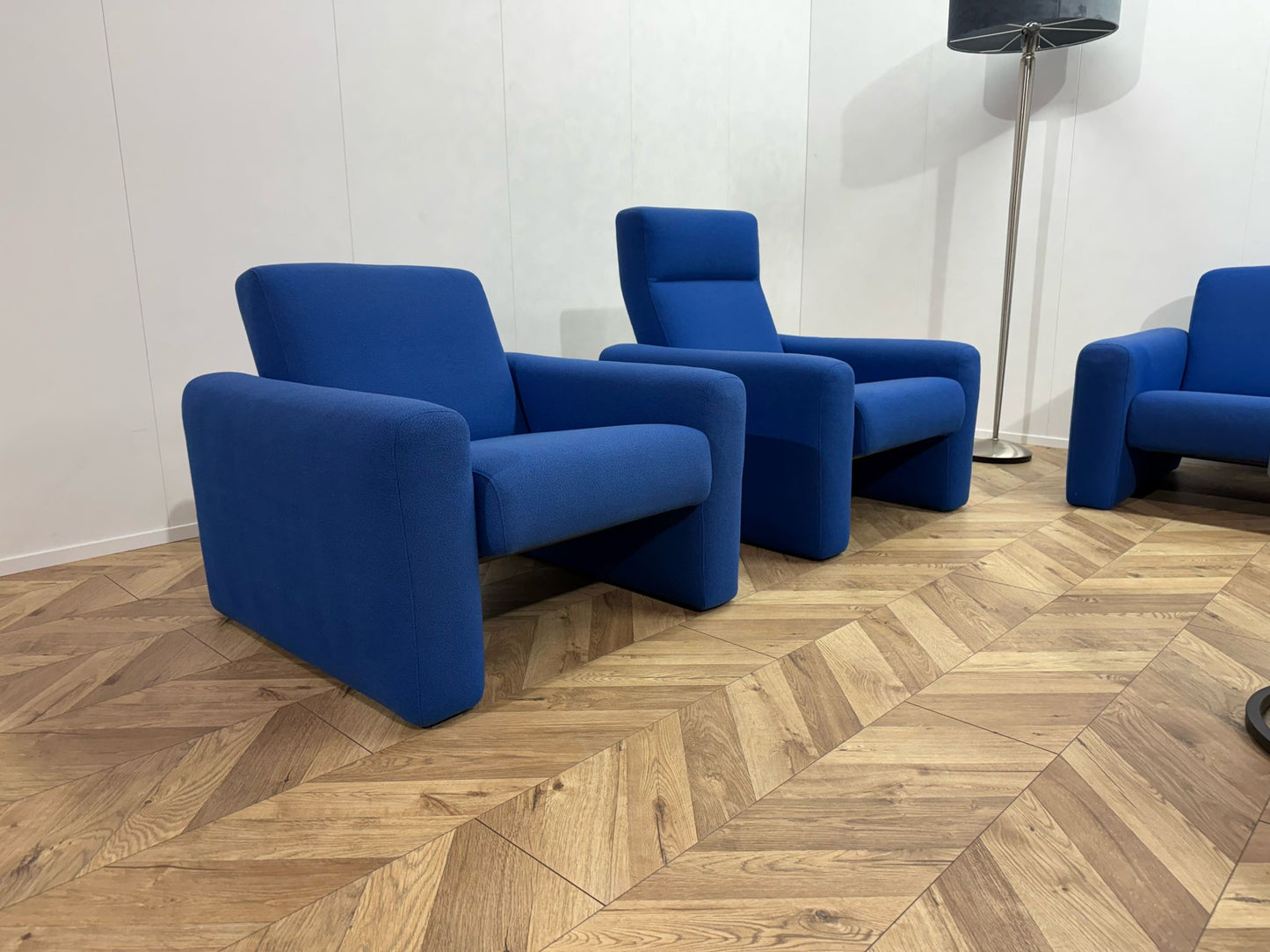 Gelderland Blauwe 2,5-Zits Bank Inc Fauteuils