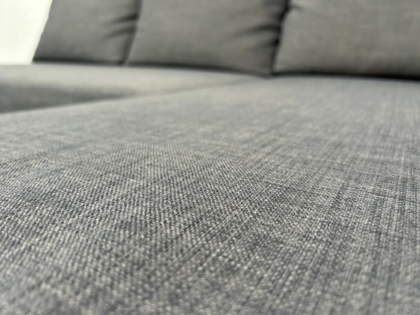 Antraciet Hoekbank Met Slaapfunctie ~ Nieuwstaat