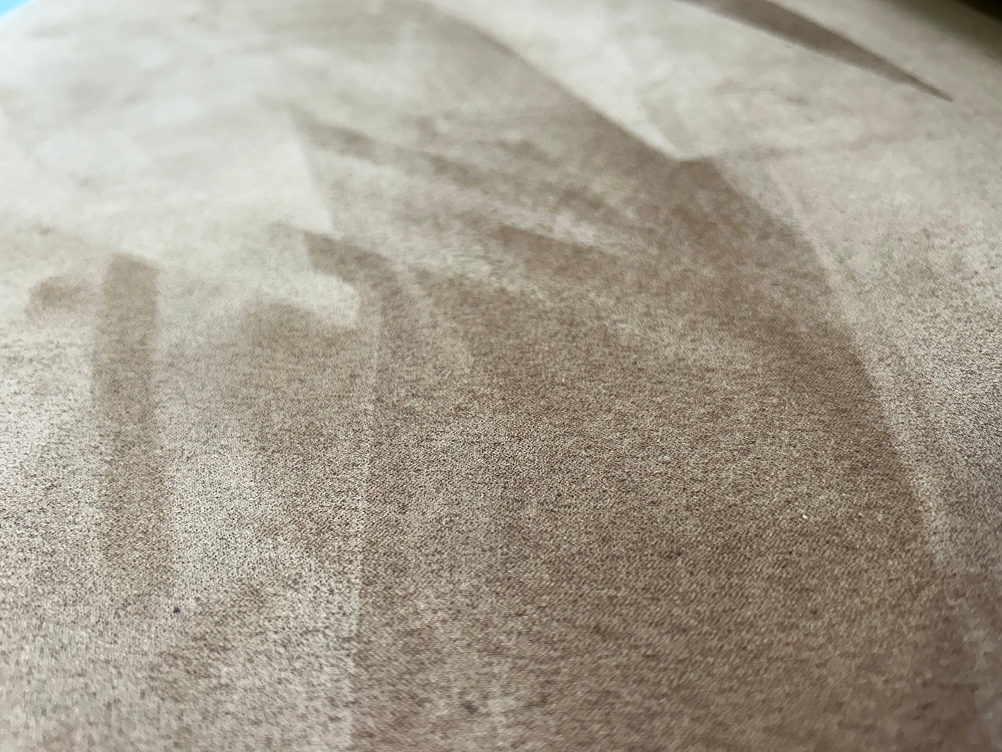 Cognac Bruine Suède Stof 2 zitter