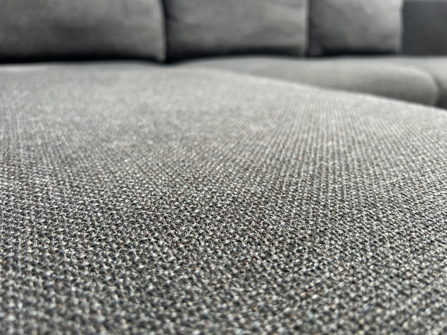 Antraciet Hoekbank ~ Losse Kussens Met Afneembare Hoezen