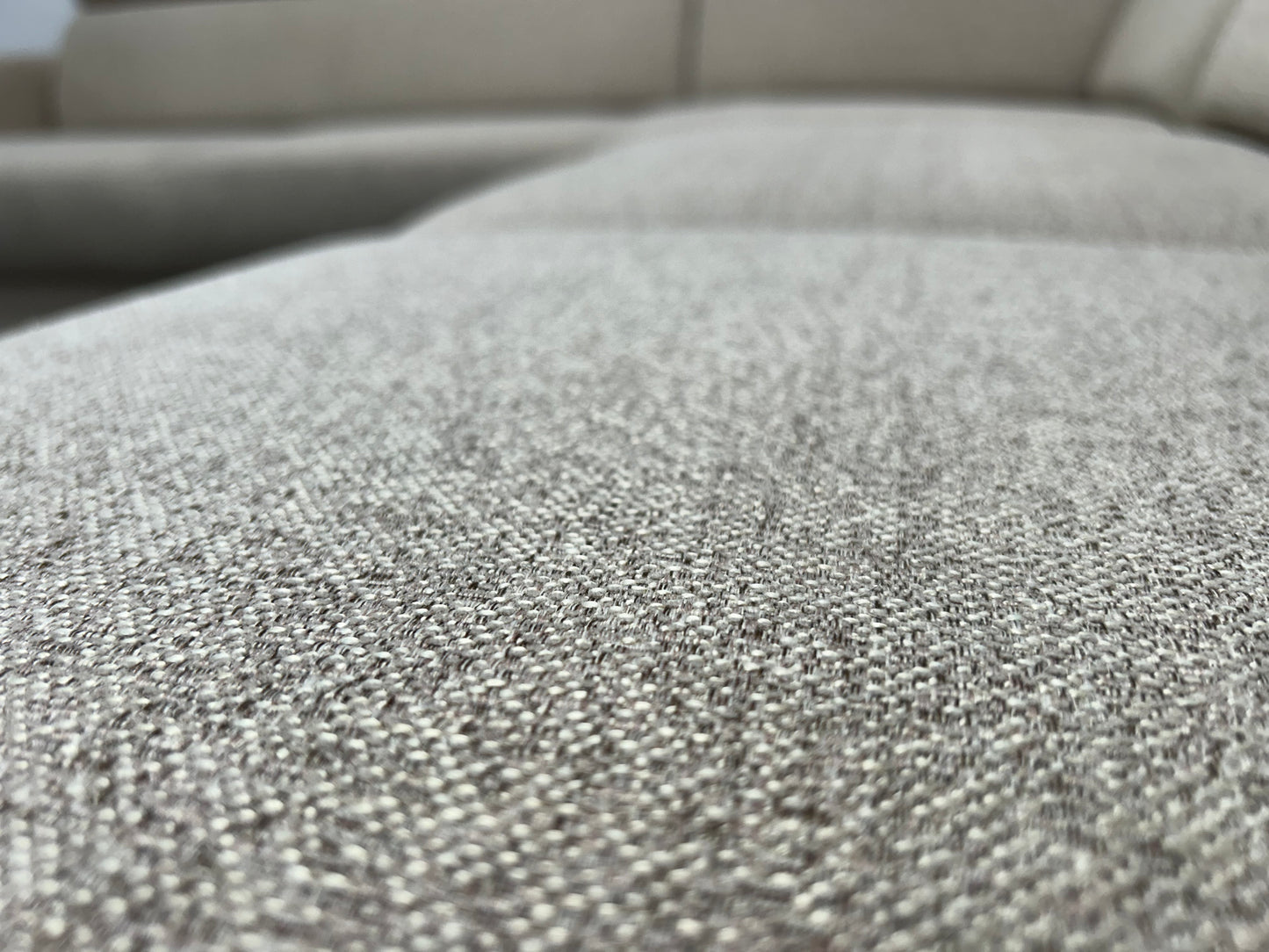 Beige Hoekbank ~ Verstelbare Hoofdsteunen ~ Nieuwstaat