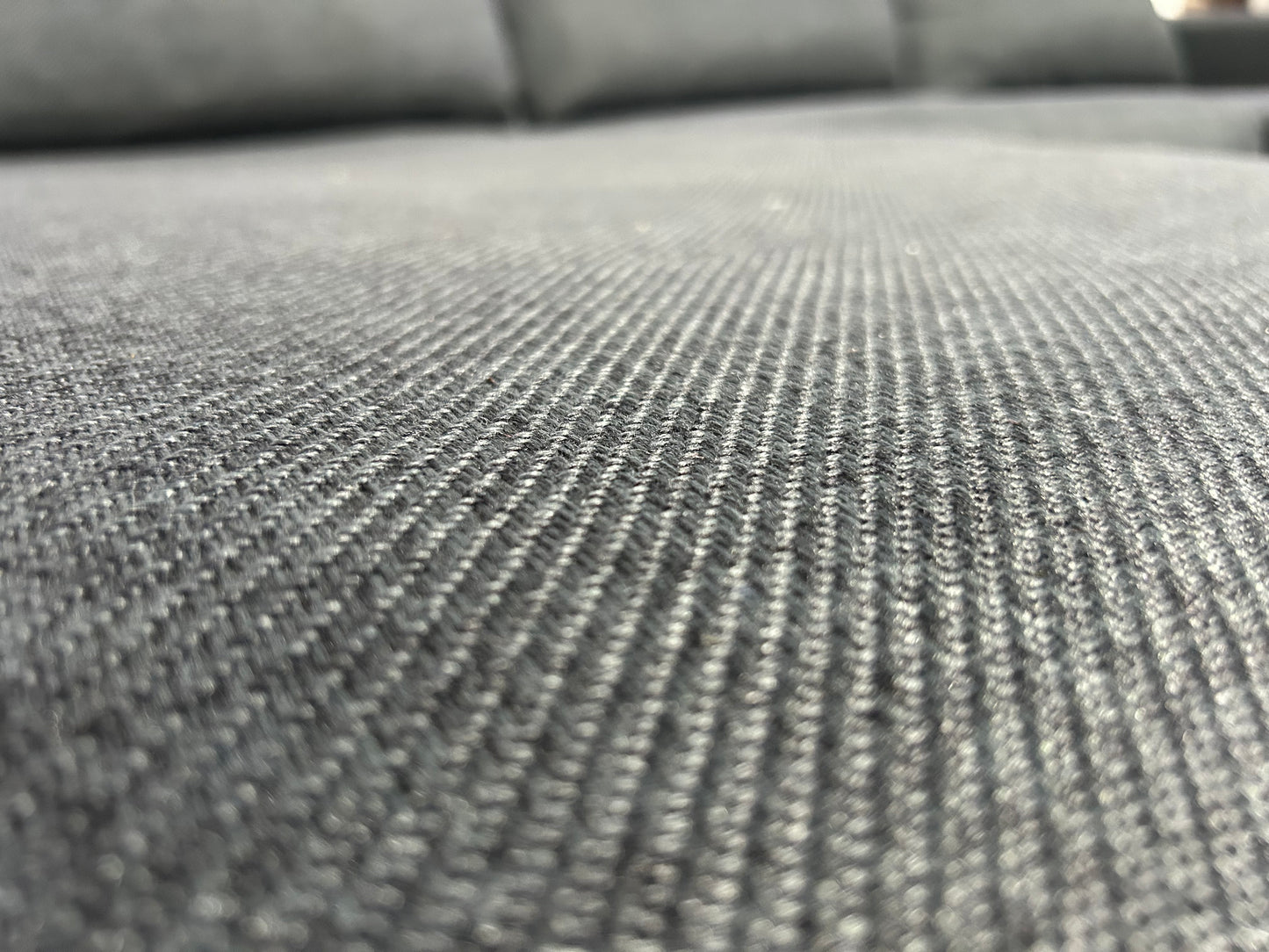 Antraciet Hoekbank ~ Losse Kussens Met Afneembare Hoezen