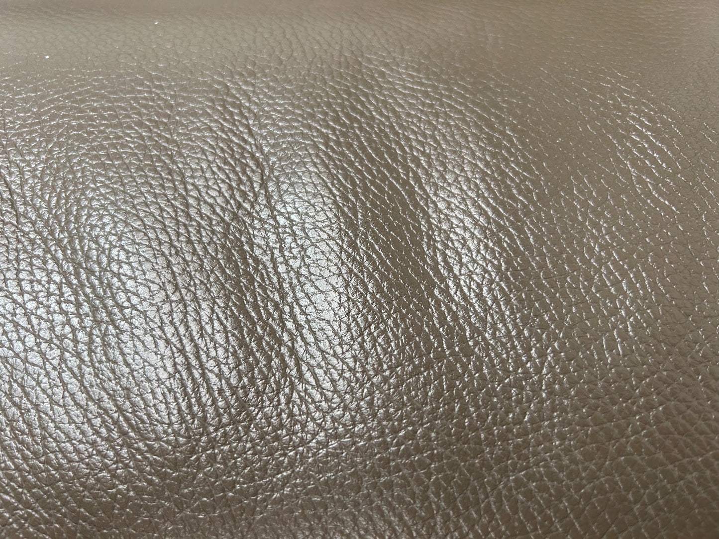 Echt Lederen Bruine Hoekbank ~ Nieuwstaat