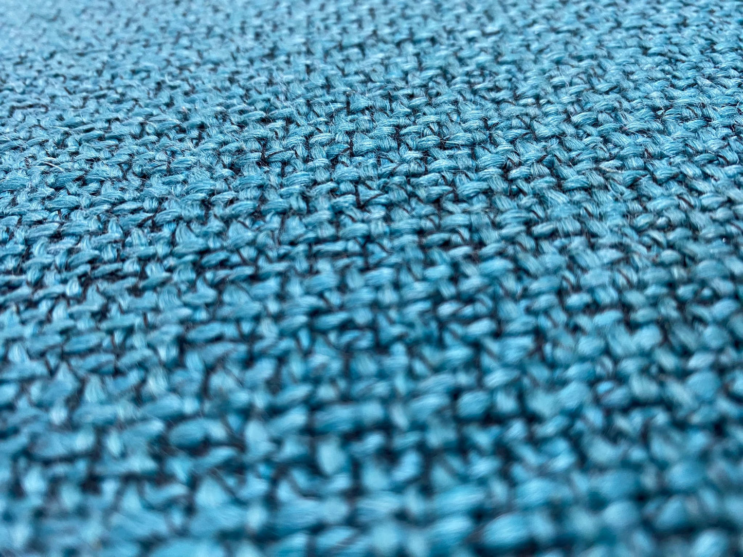 Turqouise Blauwe Hoekbank Inc. Hocker