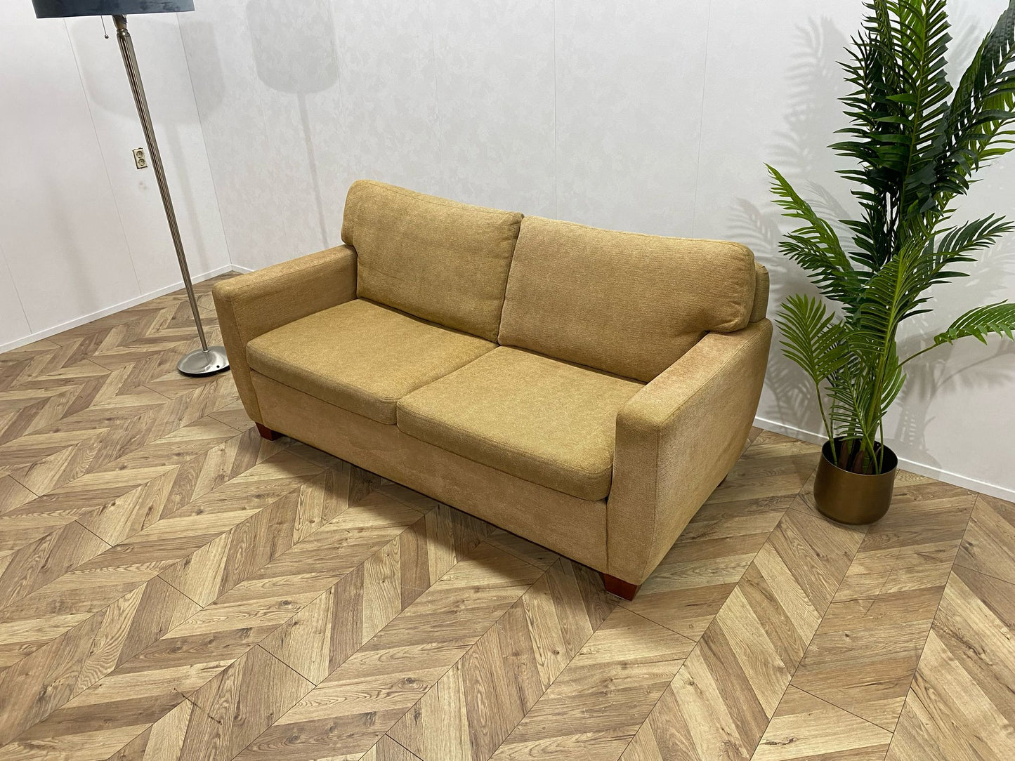 Beige Banken Set ~ Vaste Kussens
