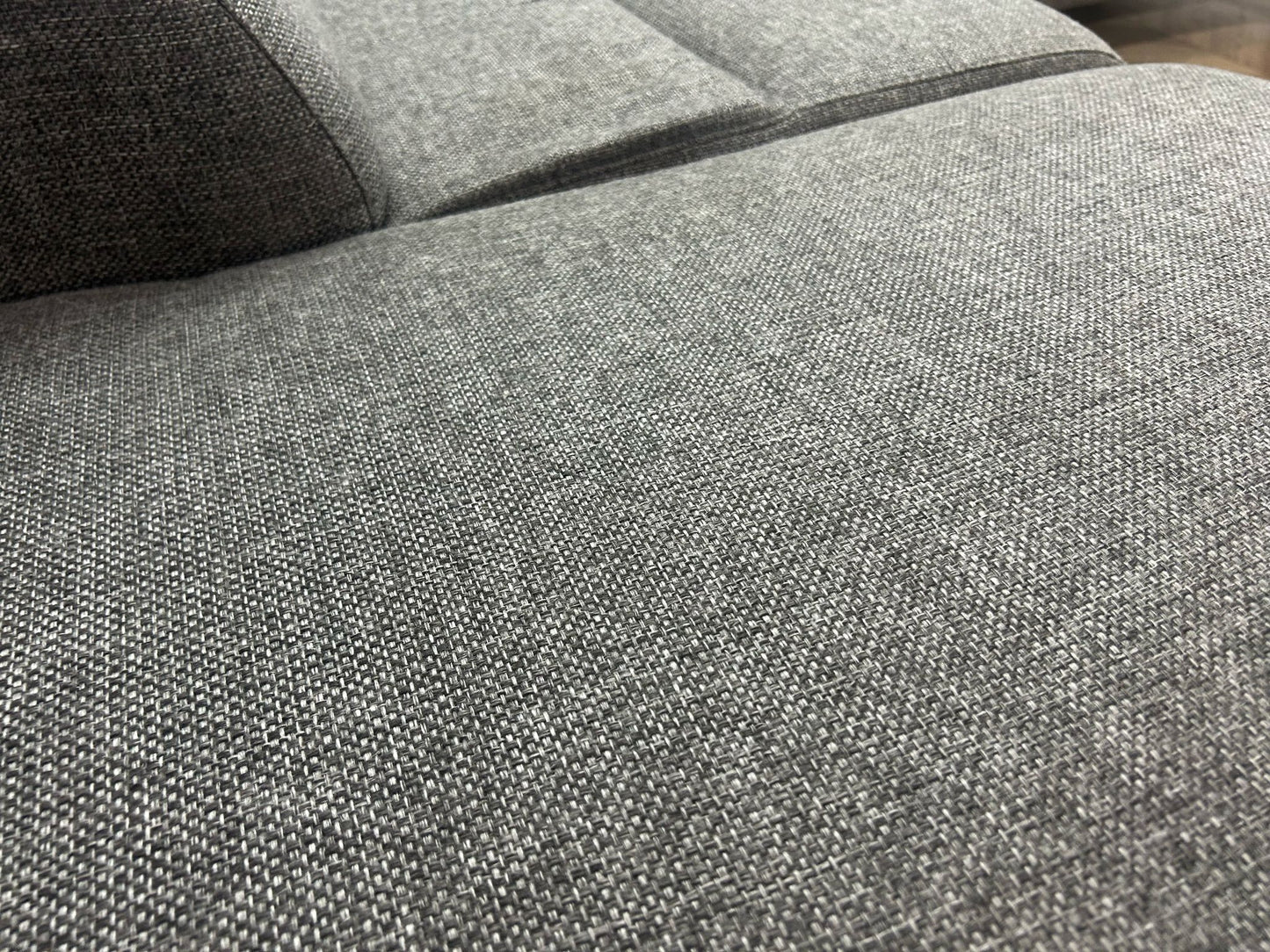 H&H Grijze Hoekbank ~ Uitschuifbare ~ Nieuwstaat