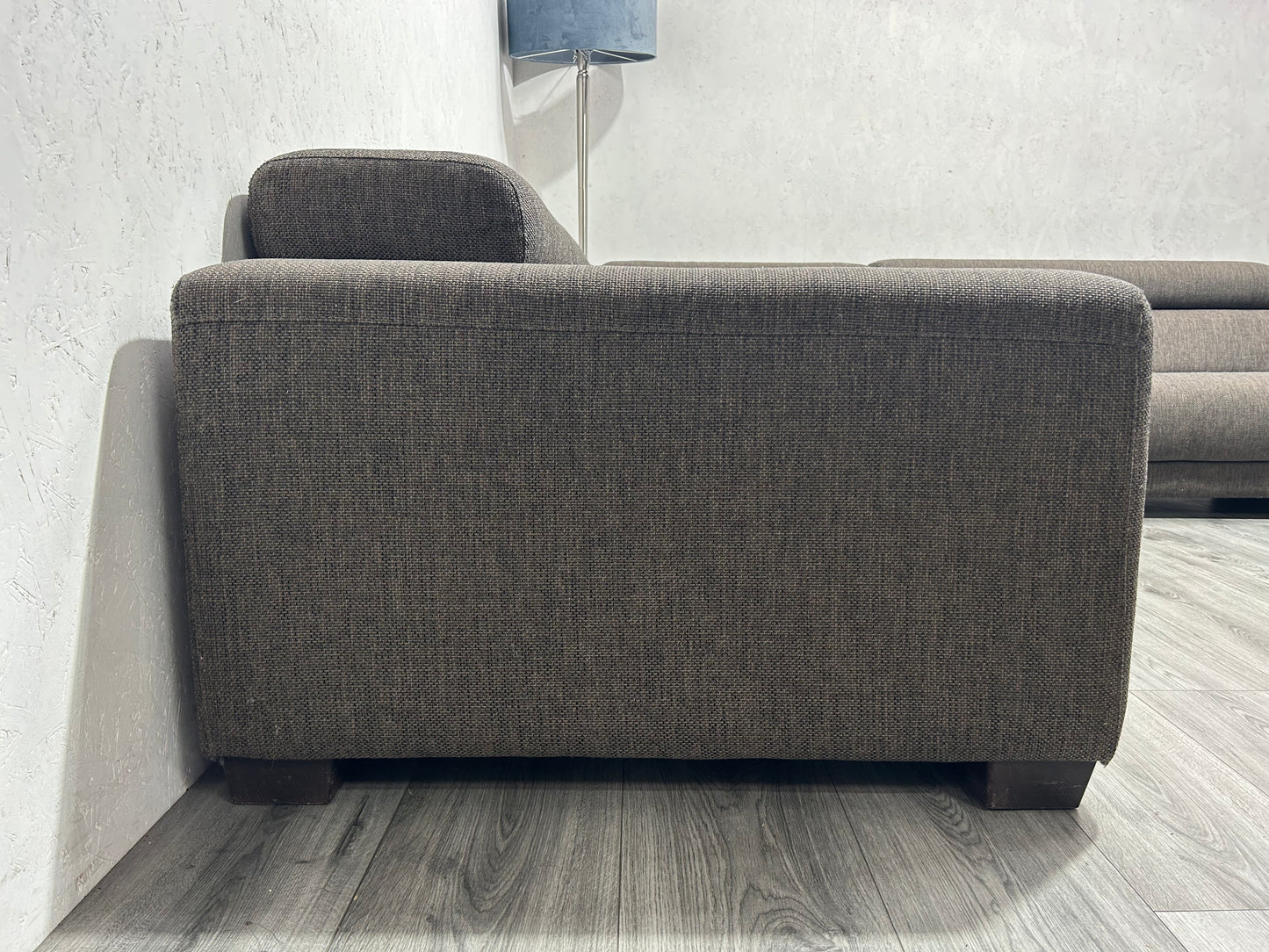 Calla Italia Bruine Hoekbank ~ Verstelbare Hoofdsteunen