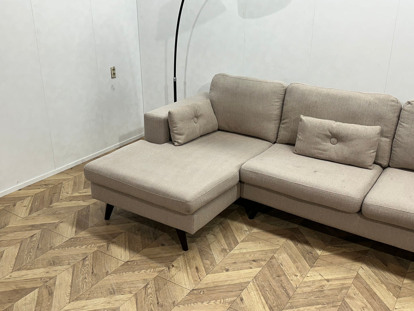 Umix Licht Grijze Banken Set ~ Losse Kussens Met Afneembare Hoezen