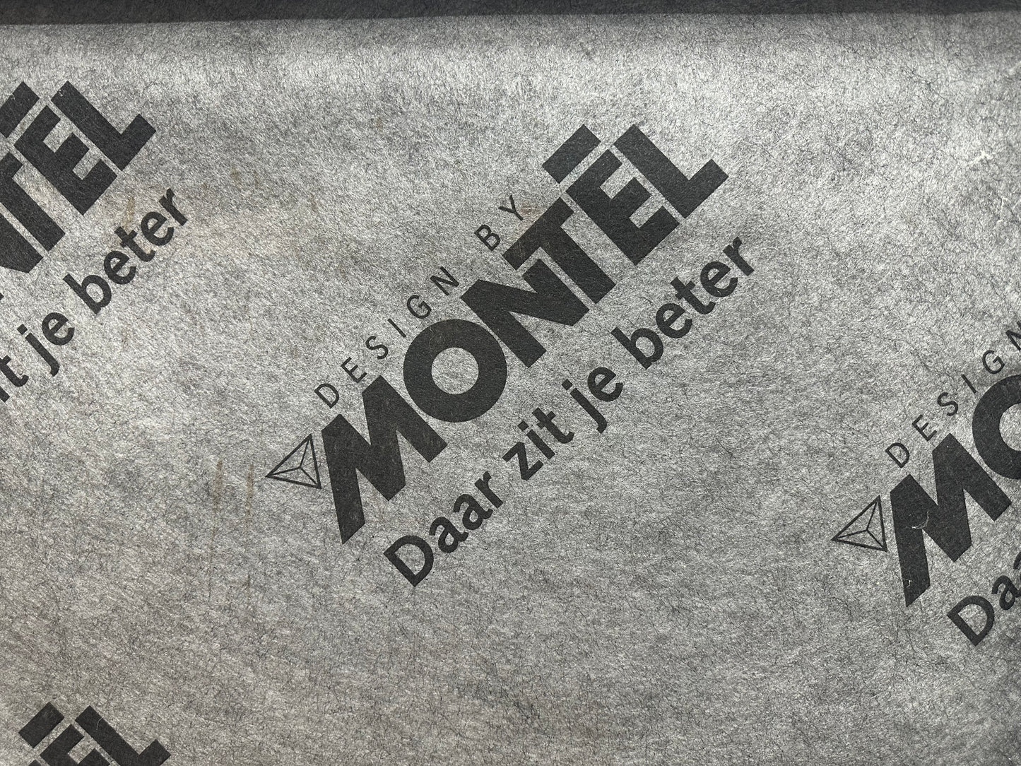 Montèl Zwarte 2,5-Zits Bank ~ Nieuwstaat