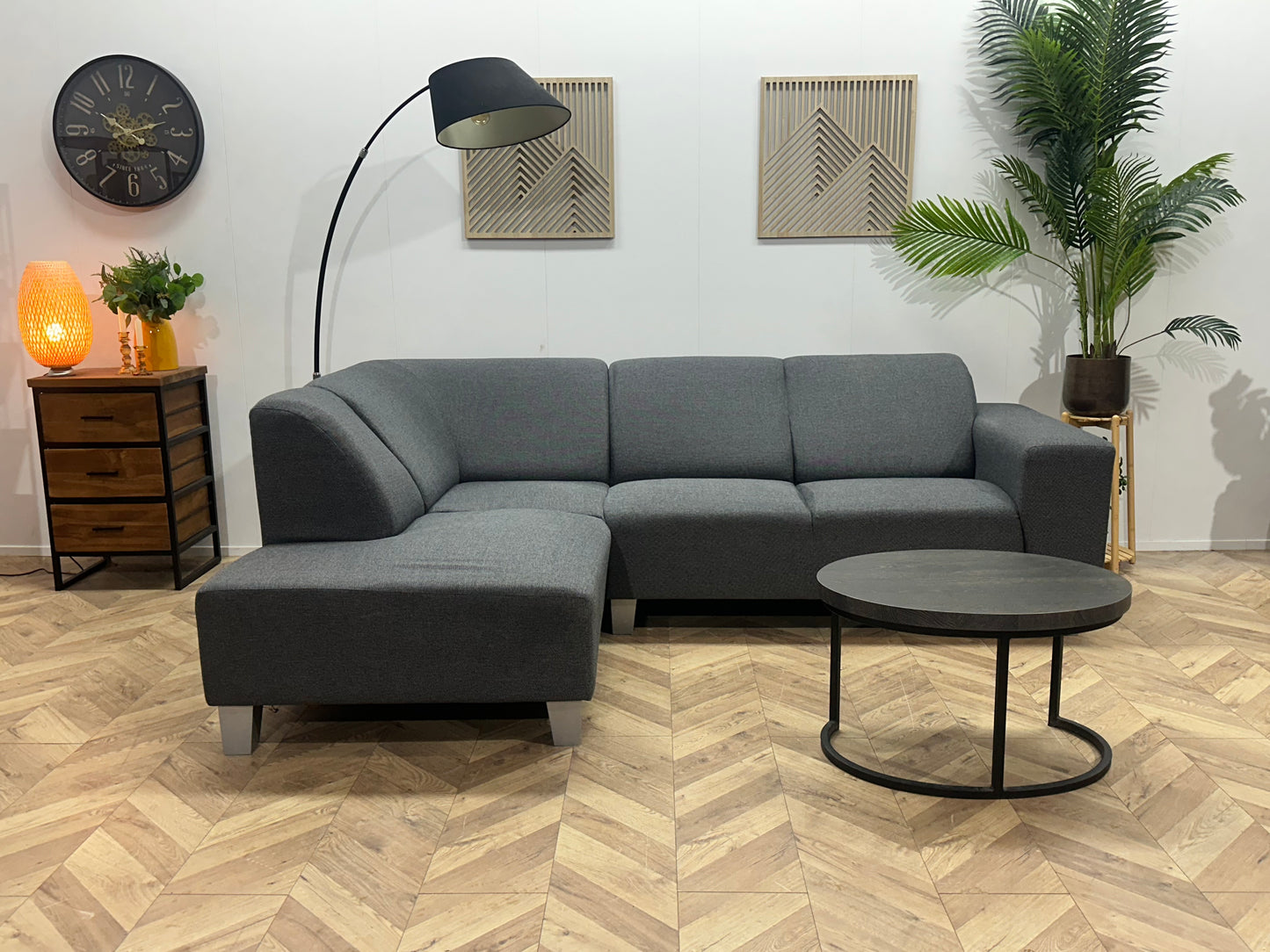 Grijze Hoekbank ~ Inruilvoordeel