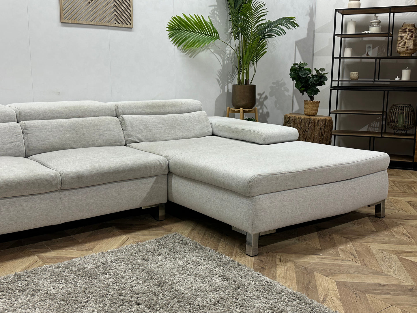 Licht Grijze Hoekbank ~ Inruilvoordeel