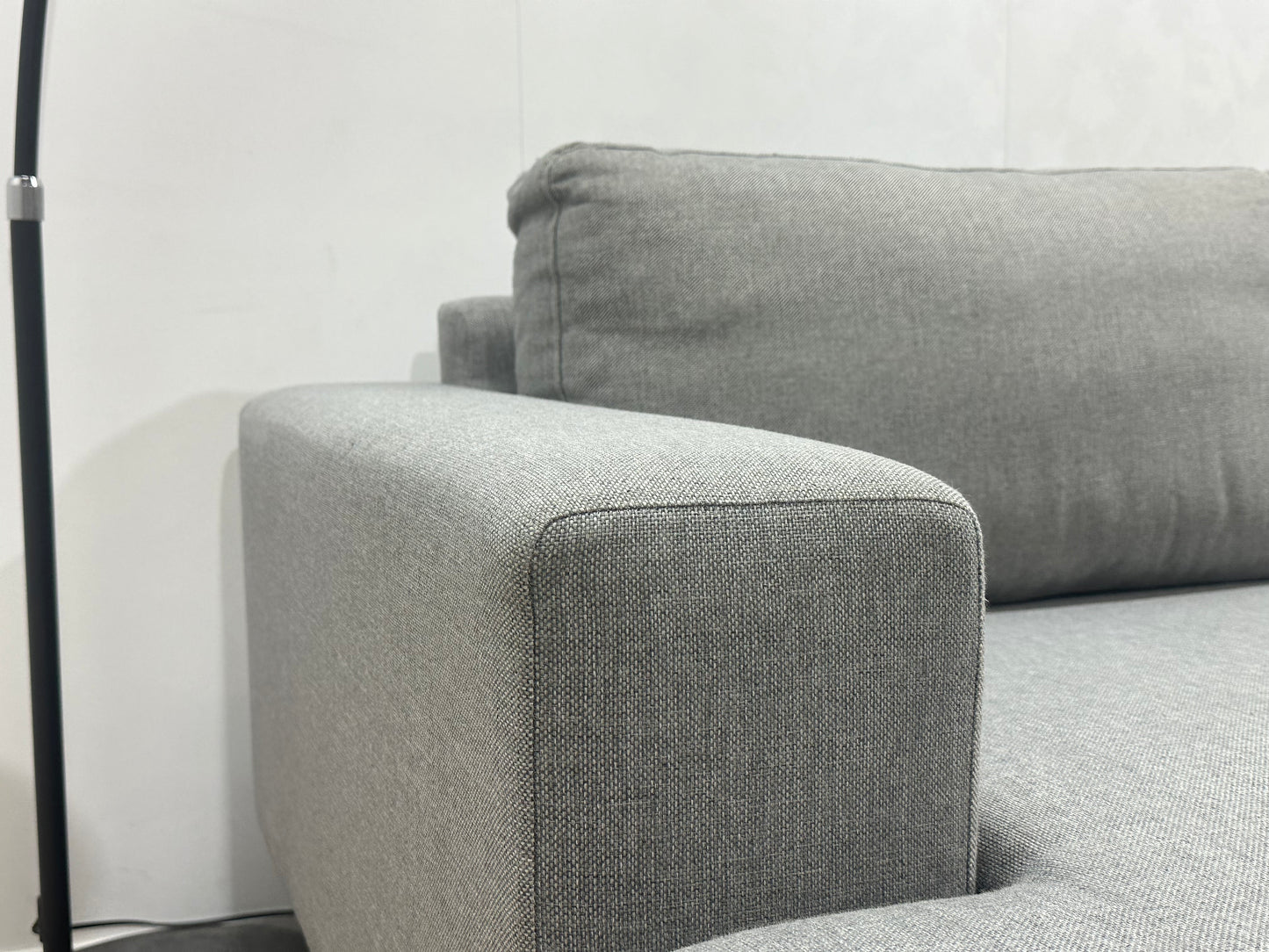 Licht Grijze U Bank ~ Losse Kussens Met Afneembare Hoezen