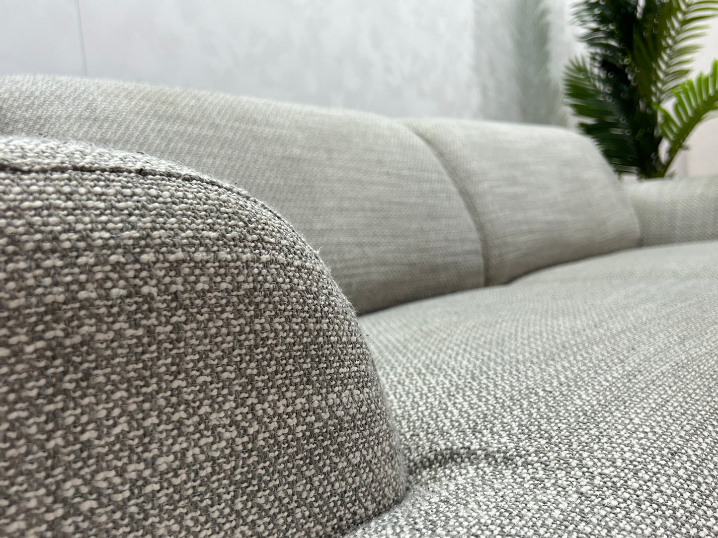 Witte Banken Set ~ Vaste Kussens