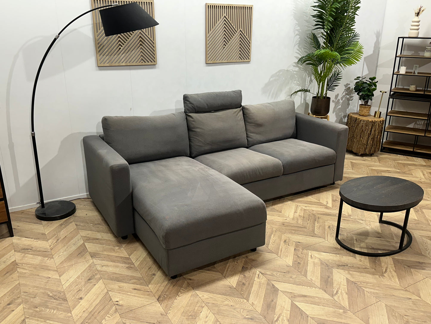 Grijze Hoekbank ~ Opbergruimte ~ Inruilvoordeel