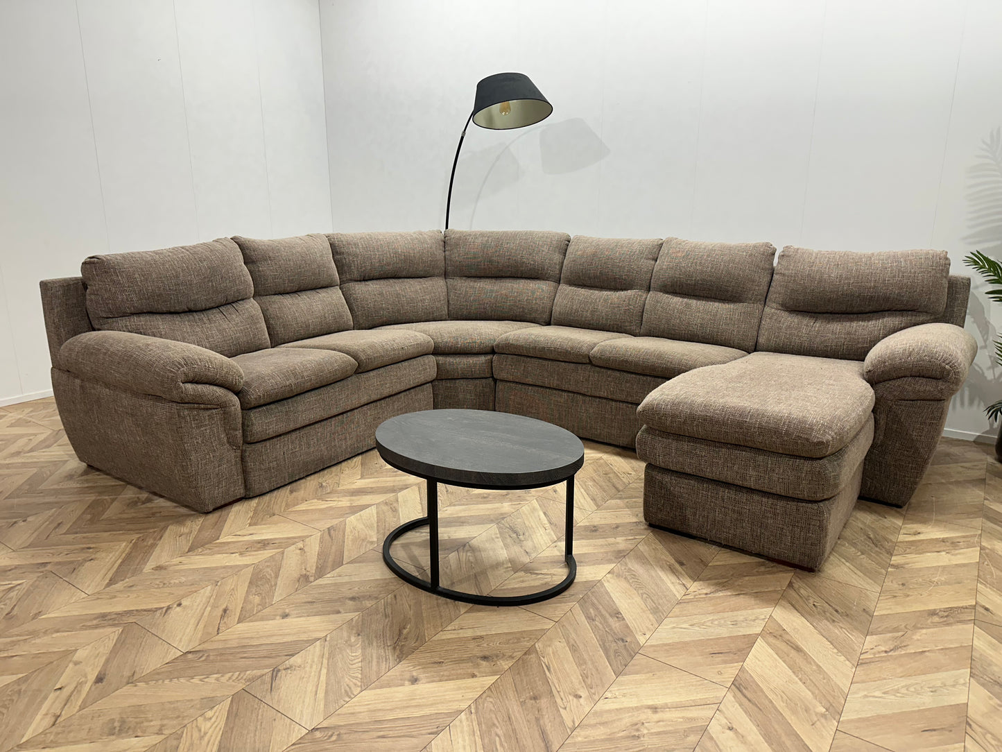 Beige U Bank ~ Vaste Kussens