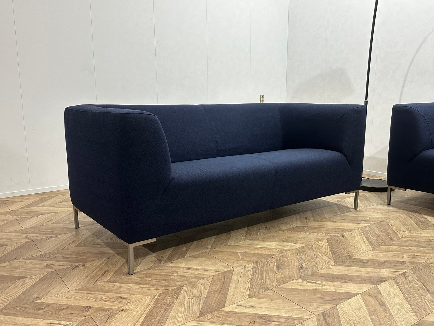 Montèl Blauwe Banken Set ~ Vaste Kussens