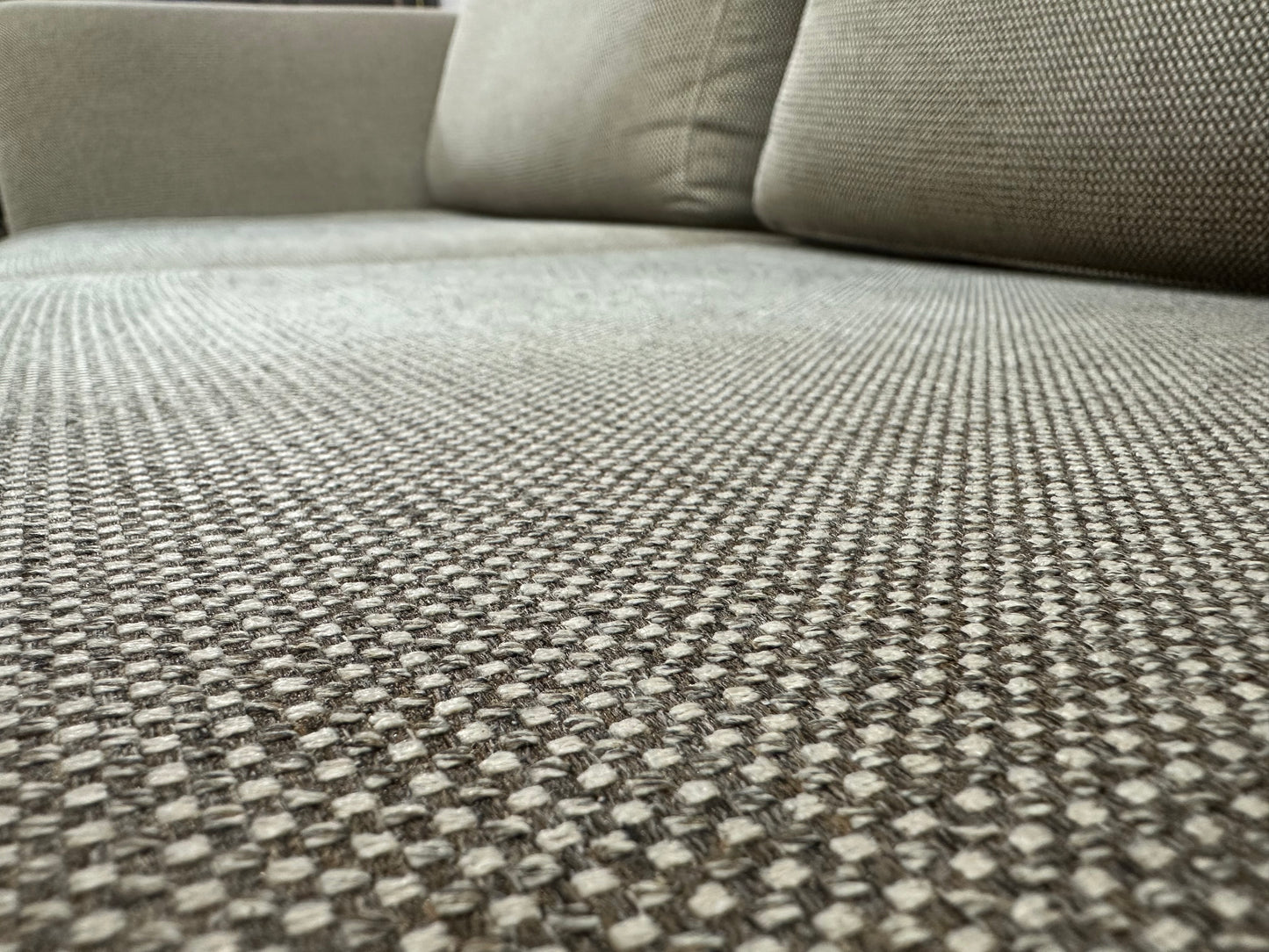 Beige Banken Set ~ Losse Kussens Met Afneembare Hoezen