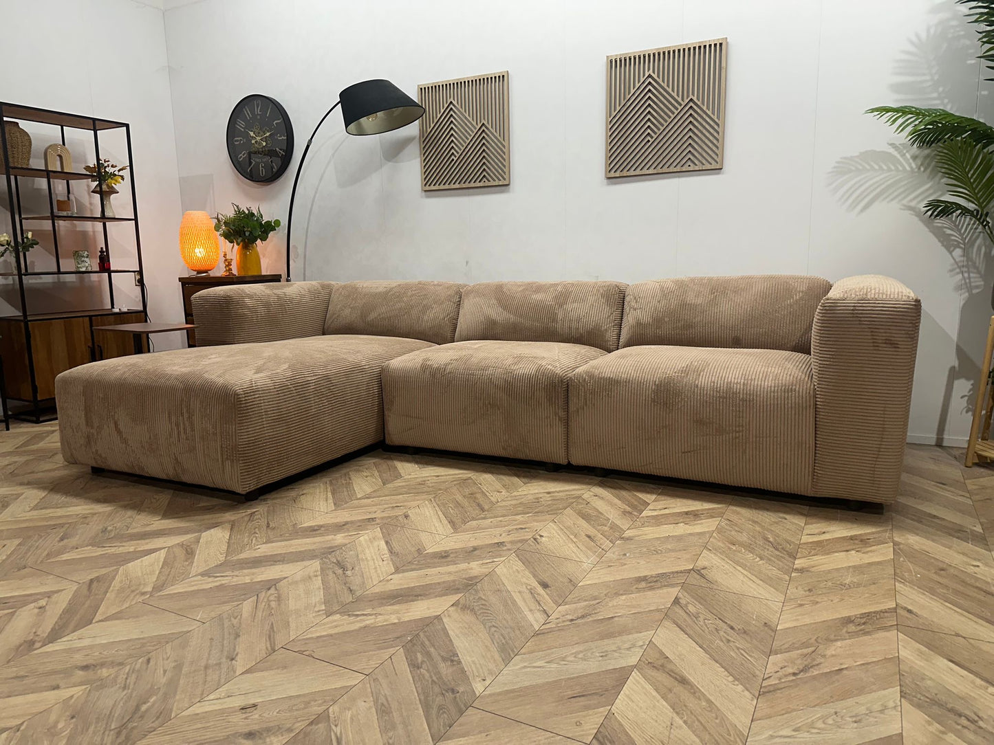 Hoekbank Sliedrecht Ribstof