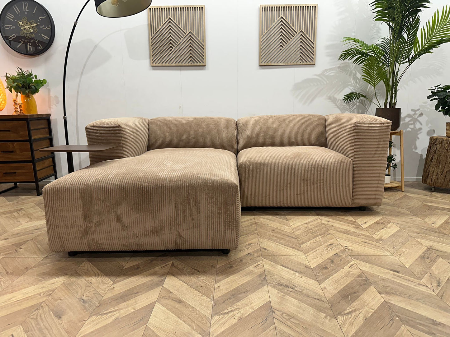 Hoekbank Amersfoort Ribstof