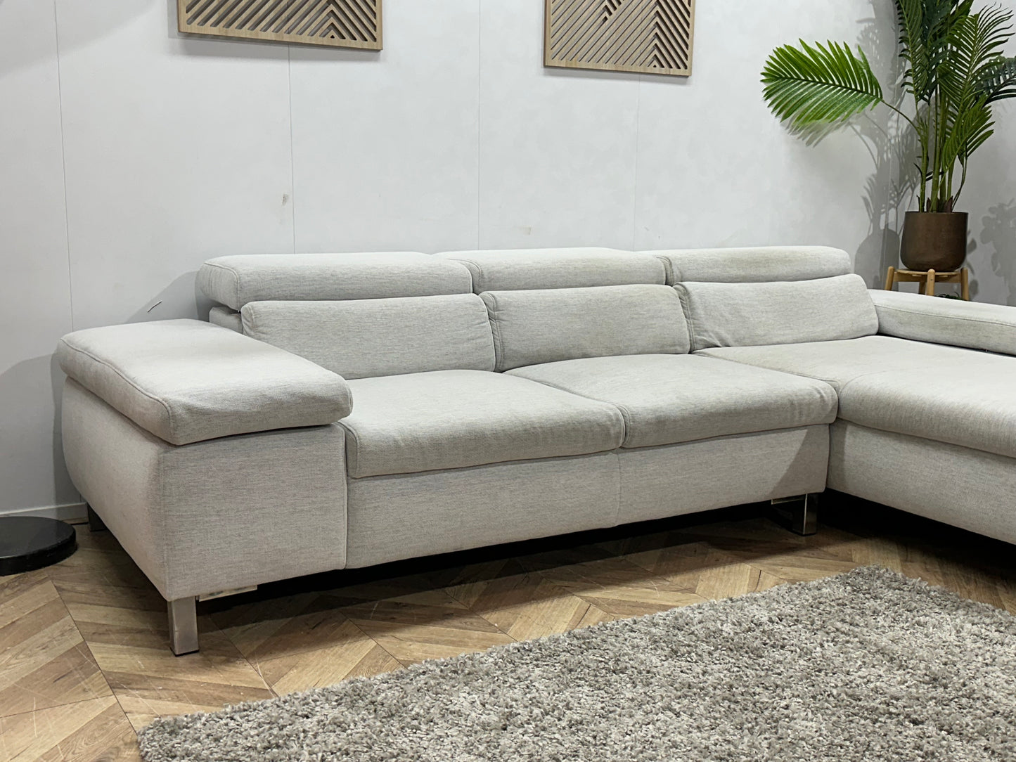 Licht Grijze Hoekbank ~ Inruilvoordeel