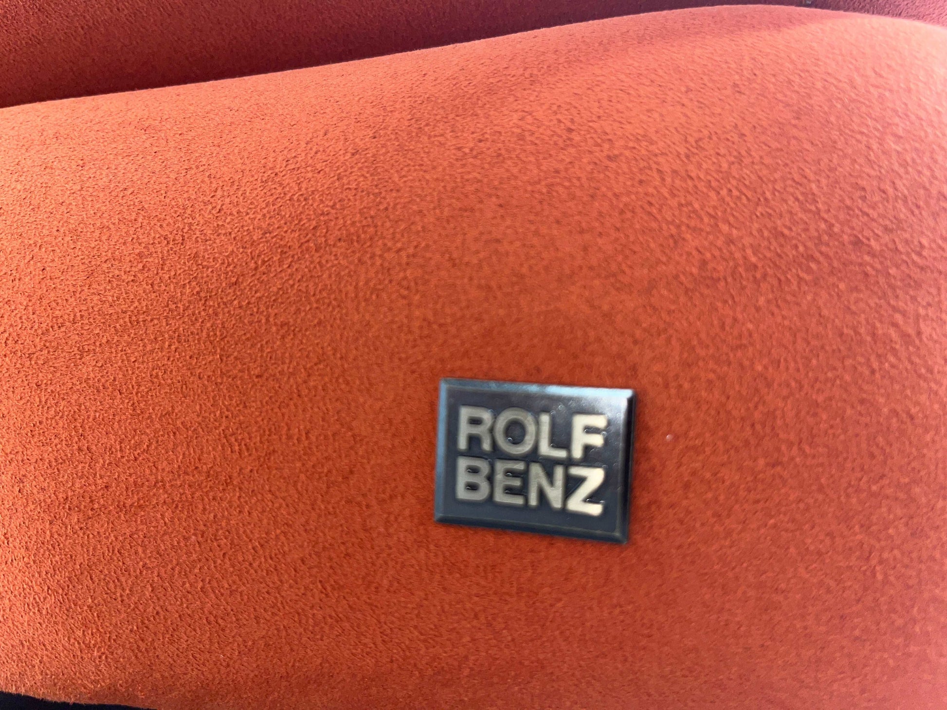 Hoekbank Rolf Benz materiaal close-up 1