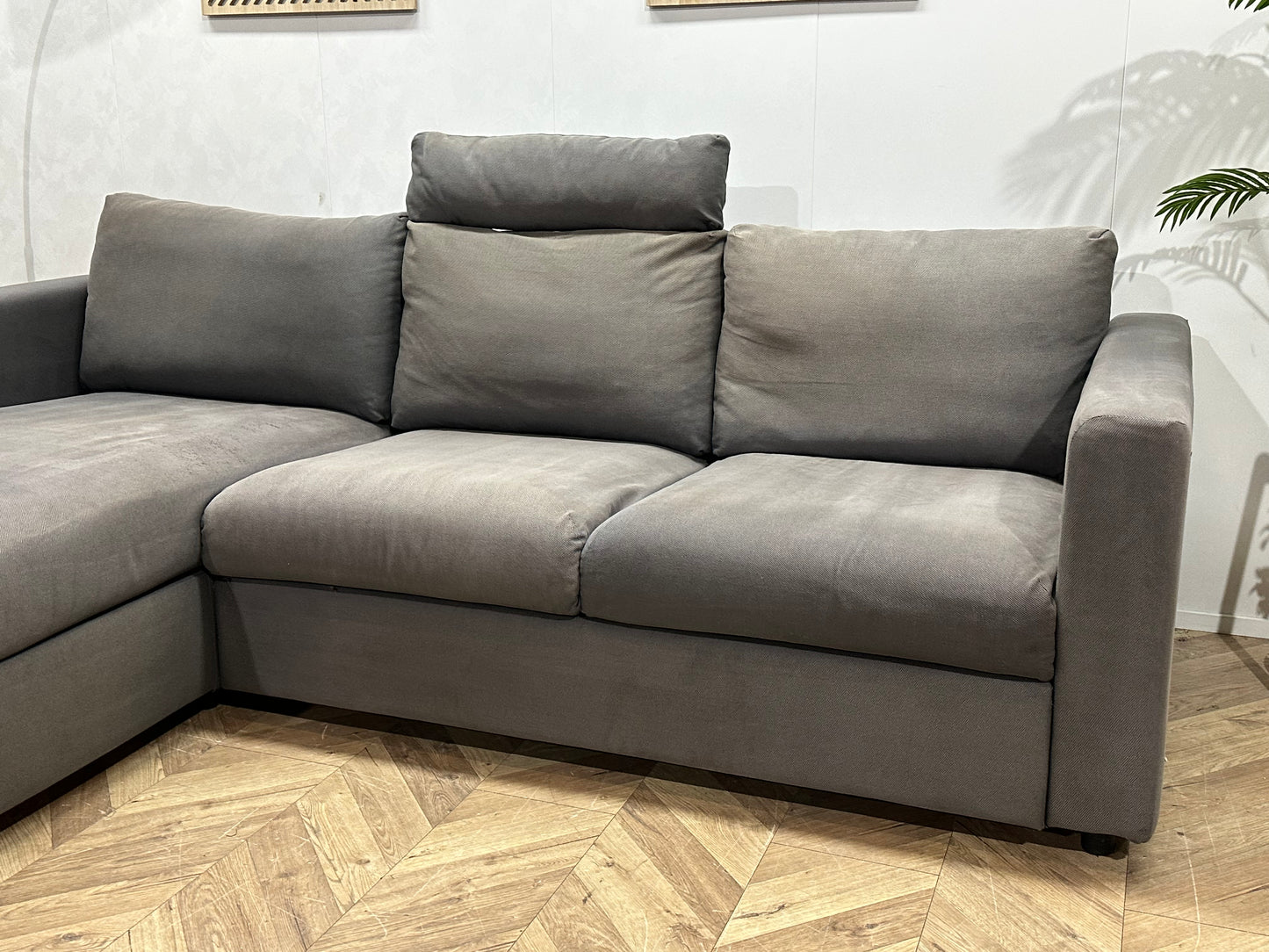 Grijze Hoekbank ~ Opbergruimte ~ Inruilvoordeel