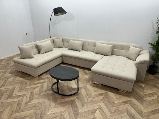 !Showroommodel! Crème Bouclé U Bank