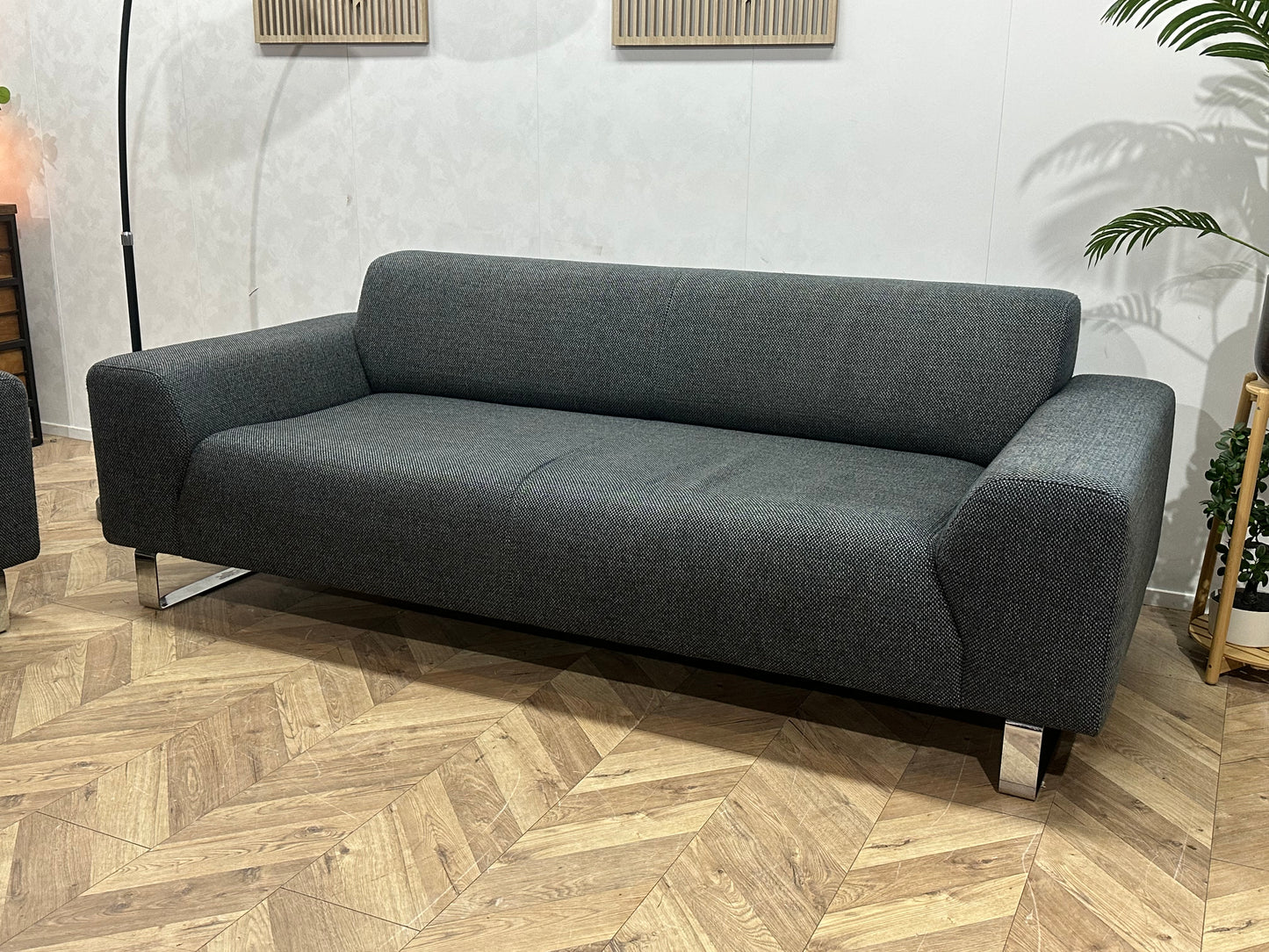 Montèl Grijze Banken Set ~ Vaste Kussens