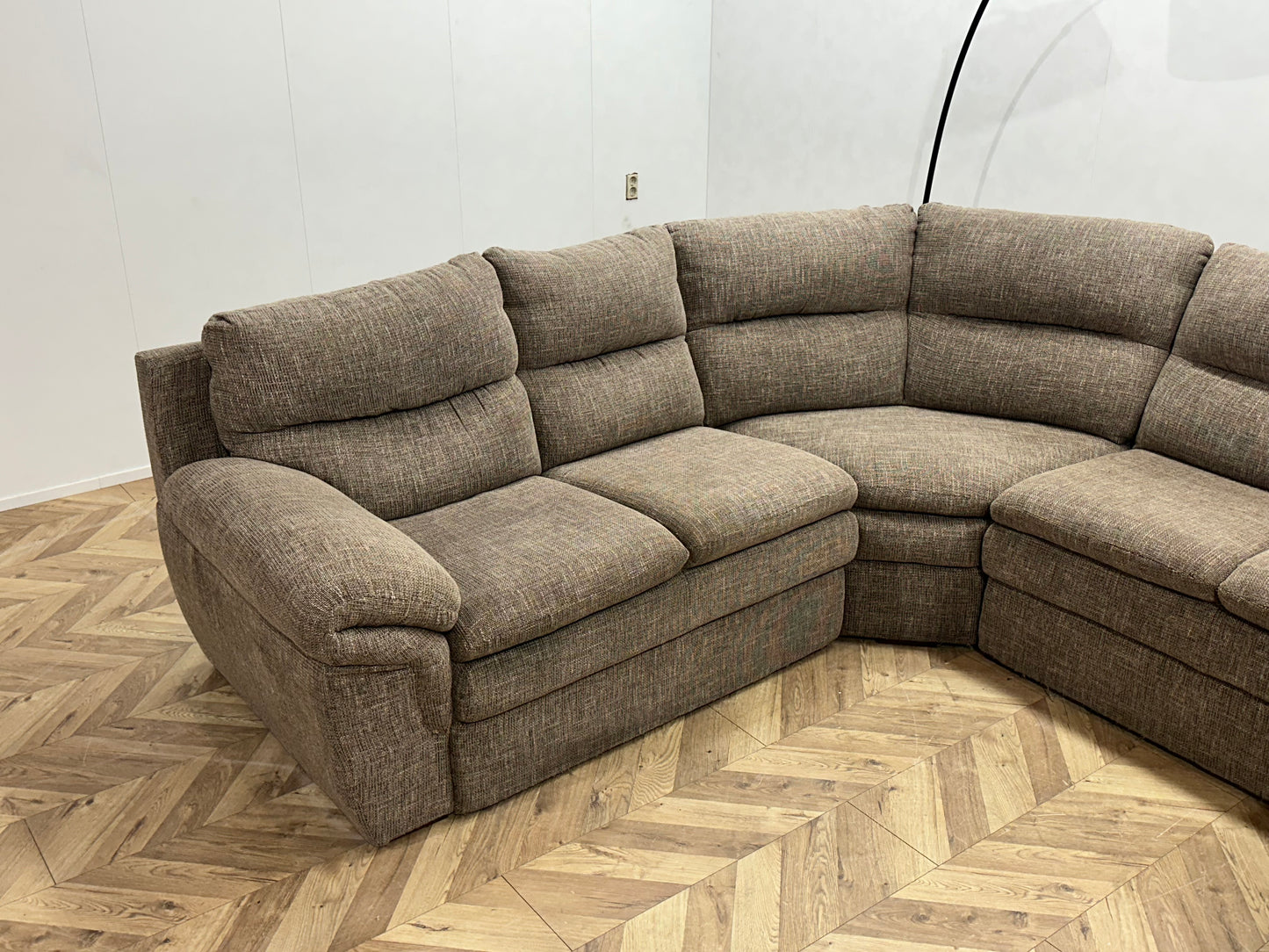 Beige U Bank ~ Vaste Kussens