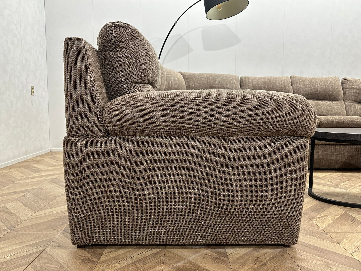 Beige U Bank ~ Vaste Kussens