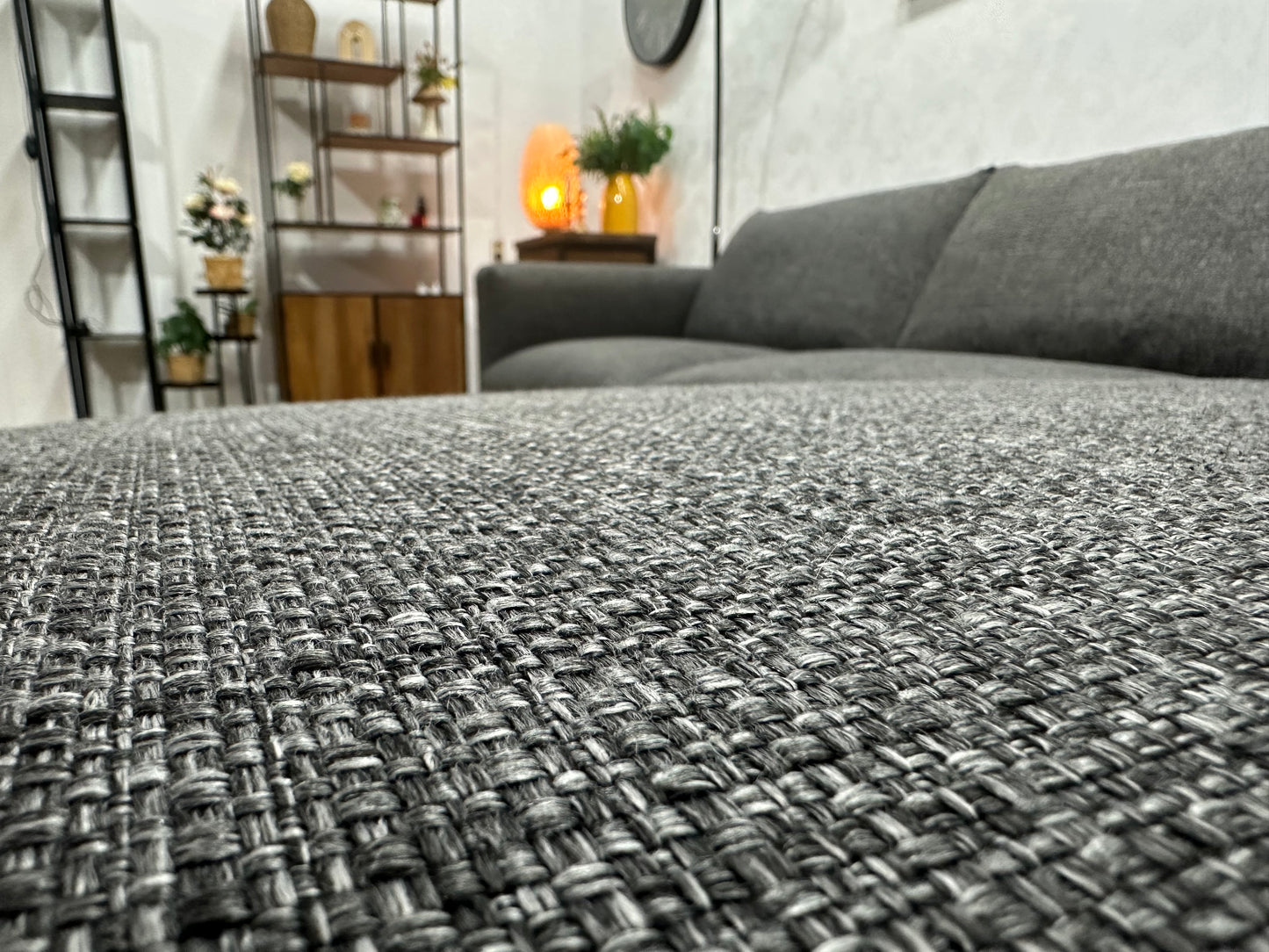 Bert Plantagie Antraciet Design Hoekbank ~ Vaste Kussens